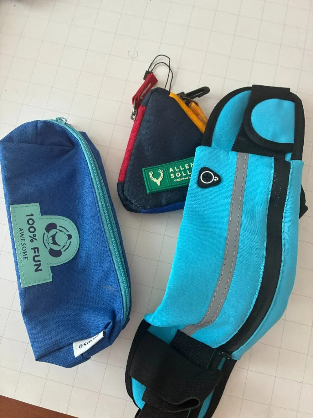 Child Pouches Set of 3